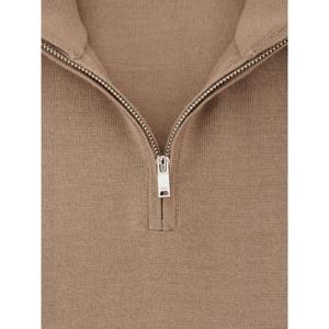 REISS Blackhall Merino Wool Half-Zip Jumper